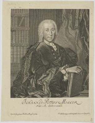 Bildnis des Johannes Petrvs Miller