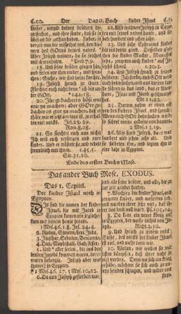Das ander Buch Mose. Exodus