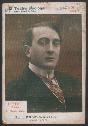 1919004900: Hebe : comedia en tres actos, orginal