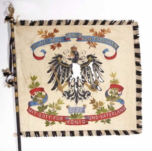 Fahne des Kampfgenossen und Kriegervereins Lügumkloster