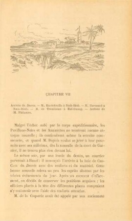 Chapitre VII. Arrivée du Decrés. - ...