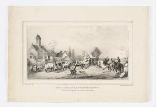 Une noce de basse Normandie, Blatt 11 der Folge "Album pour 1835"
