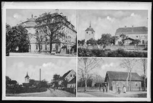 Martinskirchen. Schloss, Kirche, Schule, Ziegelei, Dorfstraße