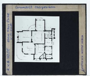 Chemnitz, Villa Esche : Grundriss