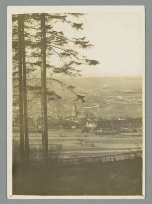 Blick auf Annaber vom Pöhlberg aus