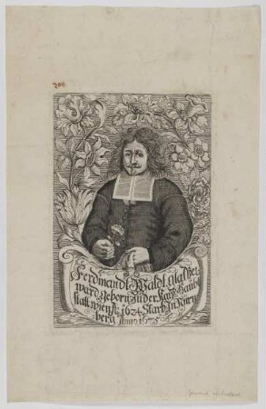 Bildnis des Ferdinandt Waldt