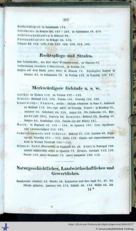 Merkwürdigere Gebäuden u.s.w.