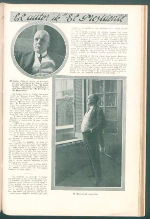 El autor de "El Presidente"