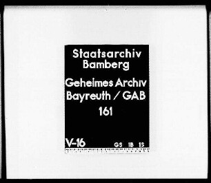 Belege zu den Sepultur-Akten der Markgräfin Erdmuthe Sophie von Bayreuth