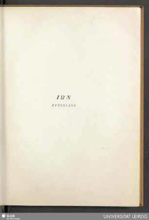 Ion, Euripidu