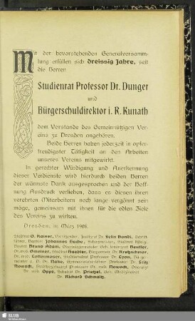 [Würdigung]