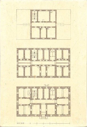 Gärtner, Friedrich von; Weiden; Frohnfeste - Grundrisse