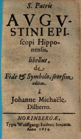 Libellus de Fide et Symbolo