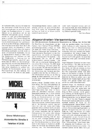 Abgeordneten-Versammlung