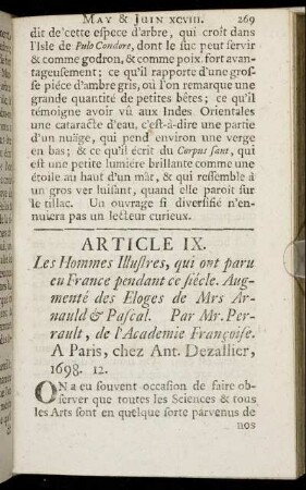 Article IX.