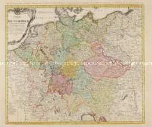 Charte das Deutsche Reich nach seinen Kreisen und deren Unterabtheilungen vorstellend
