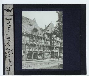 Goslar, Fachwerkhäuser, Marktstr.