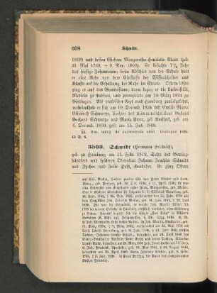 3503. Schmidt (Hermann Friedrich)
