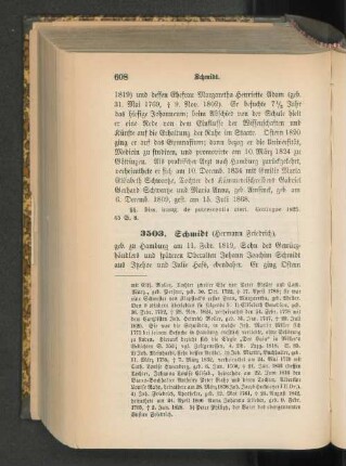 3503. Schmidt (Hermann Friedrich)