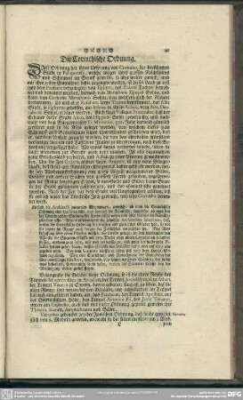 Die Corinthische Ordnung