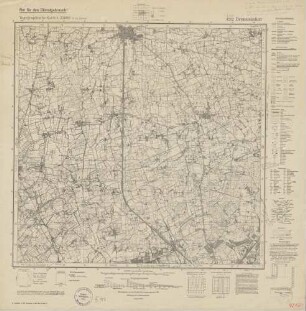 4212 (alte Nr.: 2361) Drensteinfurt, Topographische Karte 1:25000 (4cm - Karte)