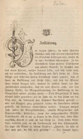Aufklärung.