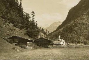 Österreich. Zillertaler Alpen. Häusling im Zillergründl