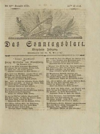 51, 1830: Stück