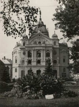 Košice (Kaschau). Nationaltheater (1879–1899, A. Láng)