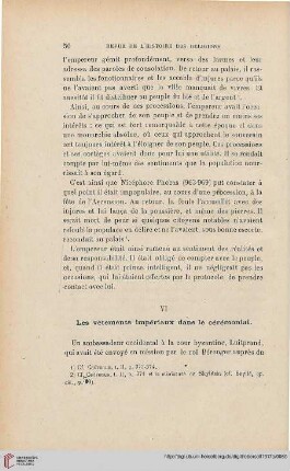 VI. Les vêtements impériaux dans le cérémonial