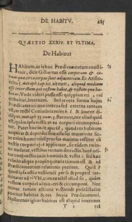 Quaestio XXIV. Et Ultima.
