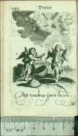 XXVIII. Post tenebras spero lucem.