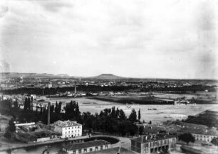 Valladolid : Blick über die nordspanische Stadt Valladolid