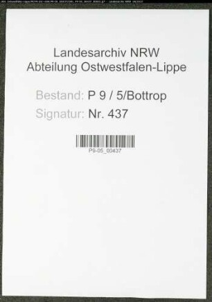 Namensverzeichnis Bottrop, Sterbefälle