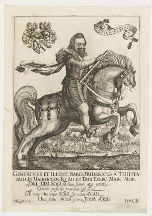 Bildnis des Fridericus a Teuffenbach
