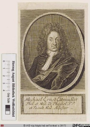 Bildnis Michael Ernst Ettmüller d. J.