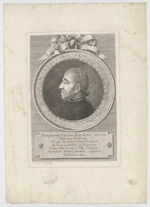 Bildnis des Jos. Ignat. de Crollalanza