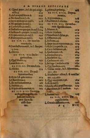 Annotationes priores et posteriores in Pandectas