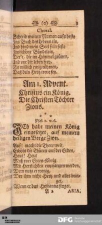[Advent bis Epiphanias]