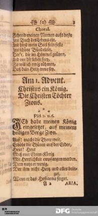 [Advent bis Epiphanias]
