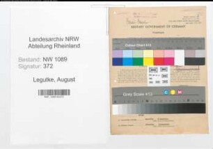 Entnazifizierung August Legutke , geb. 15.11.1898 (Polizeibeamter)