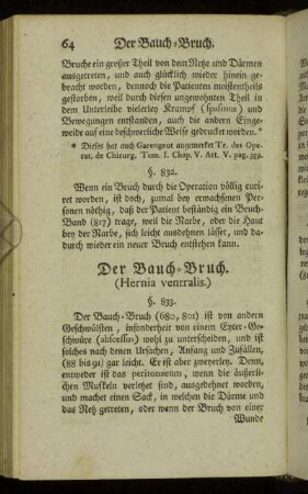 Der Bauch-Bruch. (Hernia ventralis.)