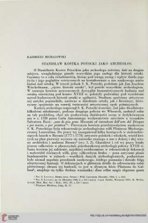 1: Stanisław Kostka Potocki jako archeolog