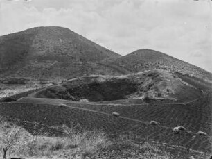 Krateröffnung : Öffnung des Ätnas auf dem Monte Rossi bei Nicolosi
