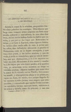 Las Amenazas Que Hazian Los de Mexico A Los Espanoles