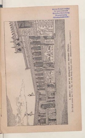 3. Assyrer: Ein Hof im Königspalast von Khorsabad (Ninive)