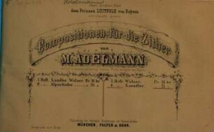 Compositionen für die Zither, 4. Ländler