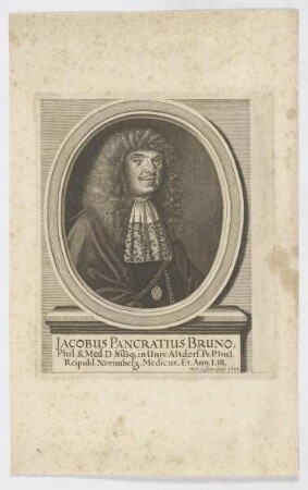 Bildnis des Jacobus Pancratius Bruno