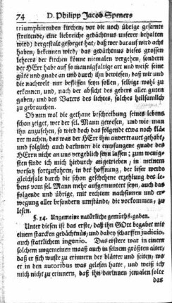 §. 14. Ungemeine natürliche gemüths-gaben