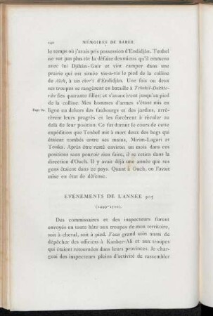 Chapitre VII. Événements de l'année 905 (1499-1500)